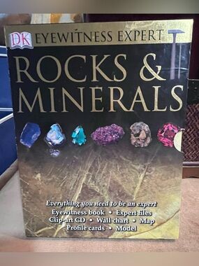 DK Eyewitness Books Rocks and Minerals Science Nature Reference Guide Hardcover